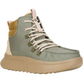HEYDUDE Wendy Peak Apres PU Coated Canvas Women's Olive Boots