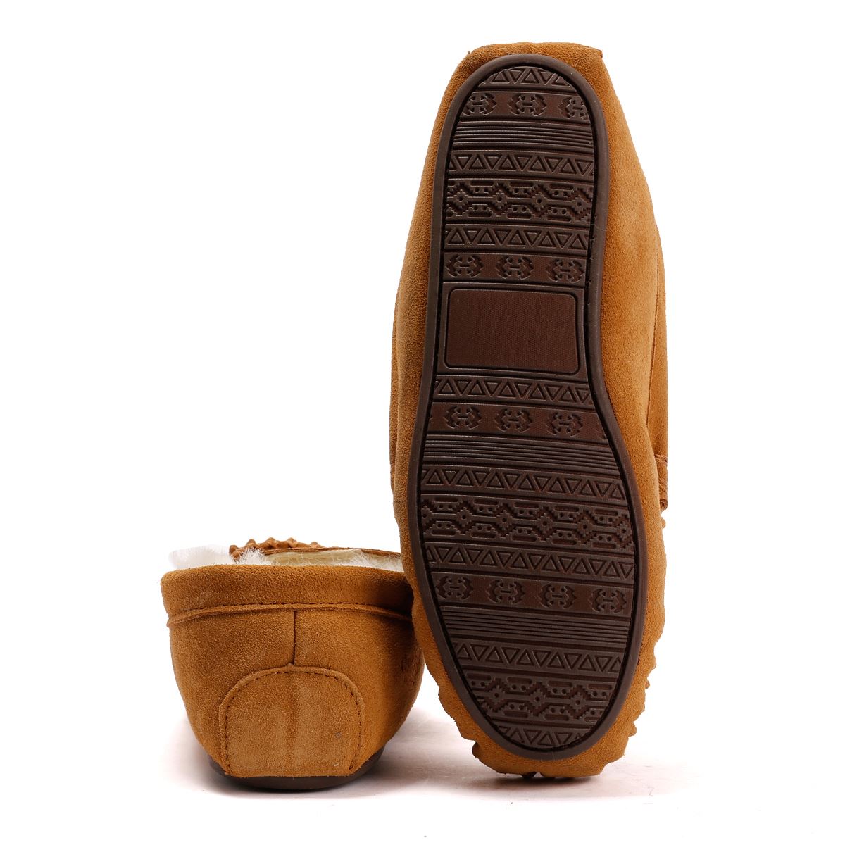 Osprey London The Sunday Suede Men's Chestnut Slippers