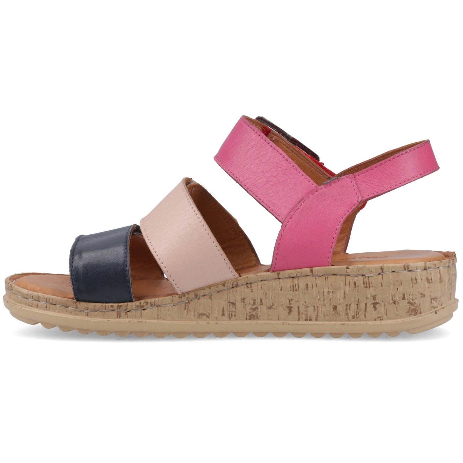 Hush Puppies Eliana Leather Women's Fuchsia Standard Sandals