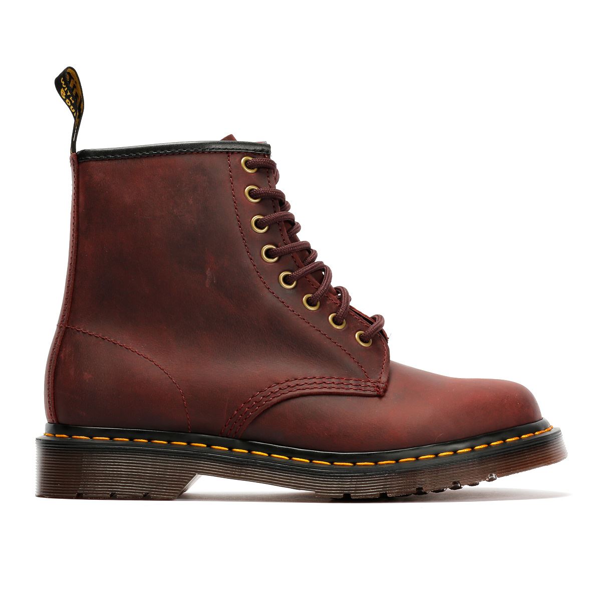 Dr. Martens 1460 Crazy Horse Leather Cherry Red Boots