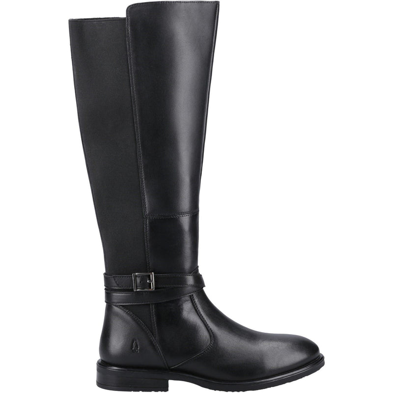 Hush Puppies Victoria Leather Women's Black Boots