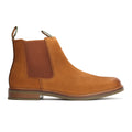 Barbour Farsley Leather Men's Dark Tan Chelsea Boots