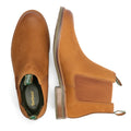 Barbour Farsley Leather Men's Dark Tan Chelsea Boots