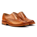 Ben Sherman Sugarman Brogue Leather Men's Tan Lace-Up Shoes