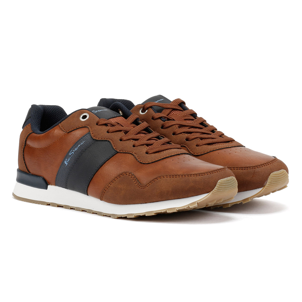 Ben Sherman Owen Retro Men's Tan/Navy Sneakers