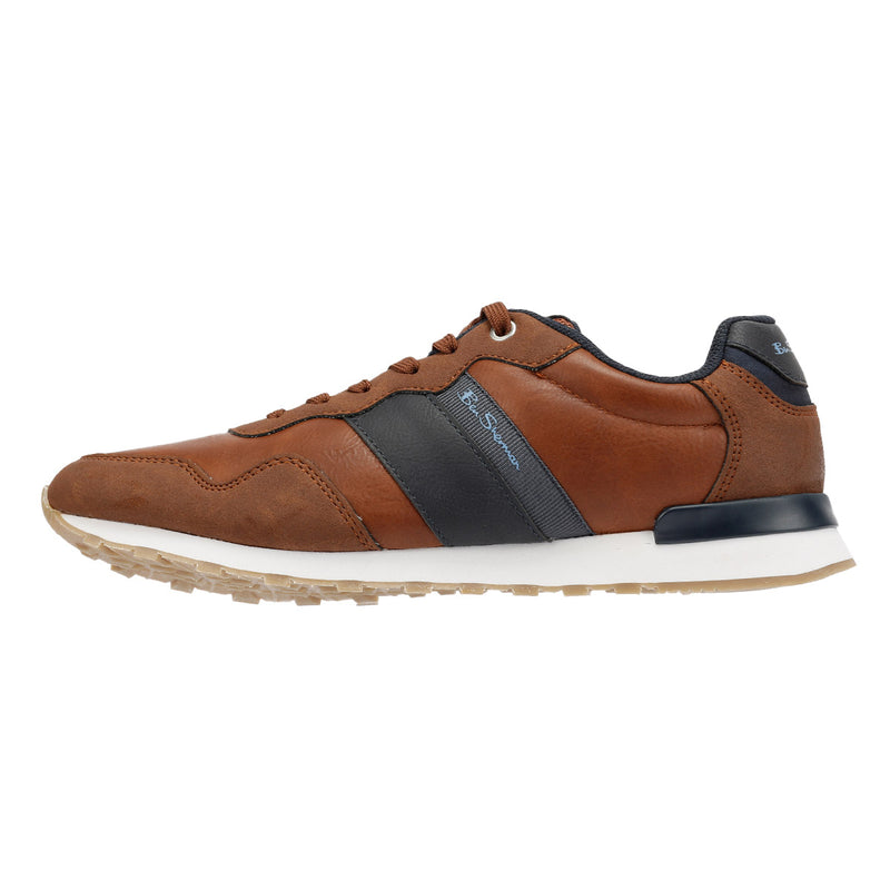 Ben Sherman Owen Retro Men's Tan/Navy Sneakers