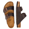 Birkenstock Arizona Birko-Flor Womens Brown Narrow Sandals