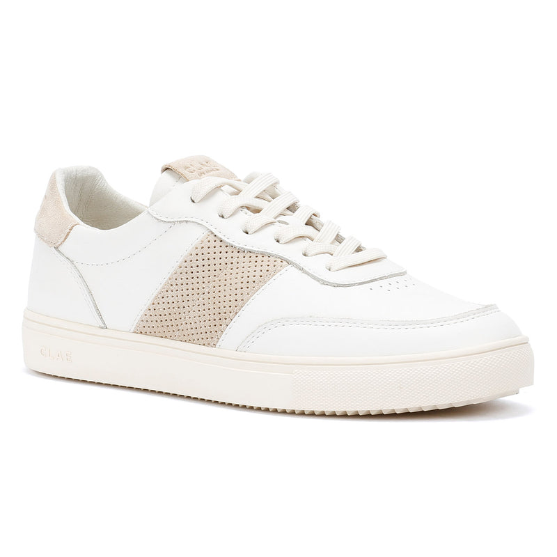 Clae Davis Men's Off White/Safari Sneakers
