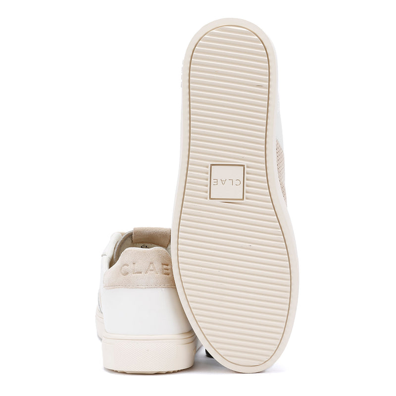Clae Davis Men's Off White/Safari Sneakers