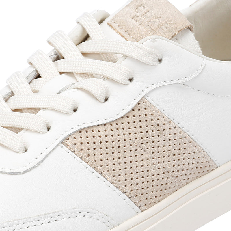 Clae Davis Men's Off White/Safari Sneakers
