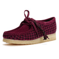 Clarks Originals Wallabee Harris Tweed Women's Purple Shoes