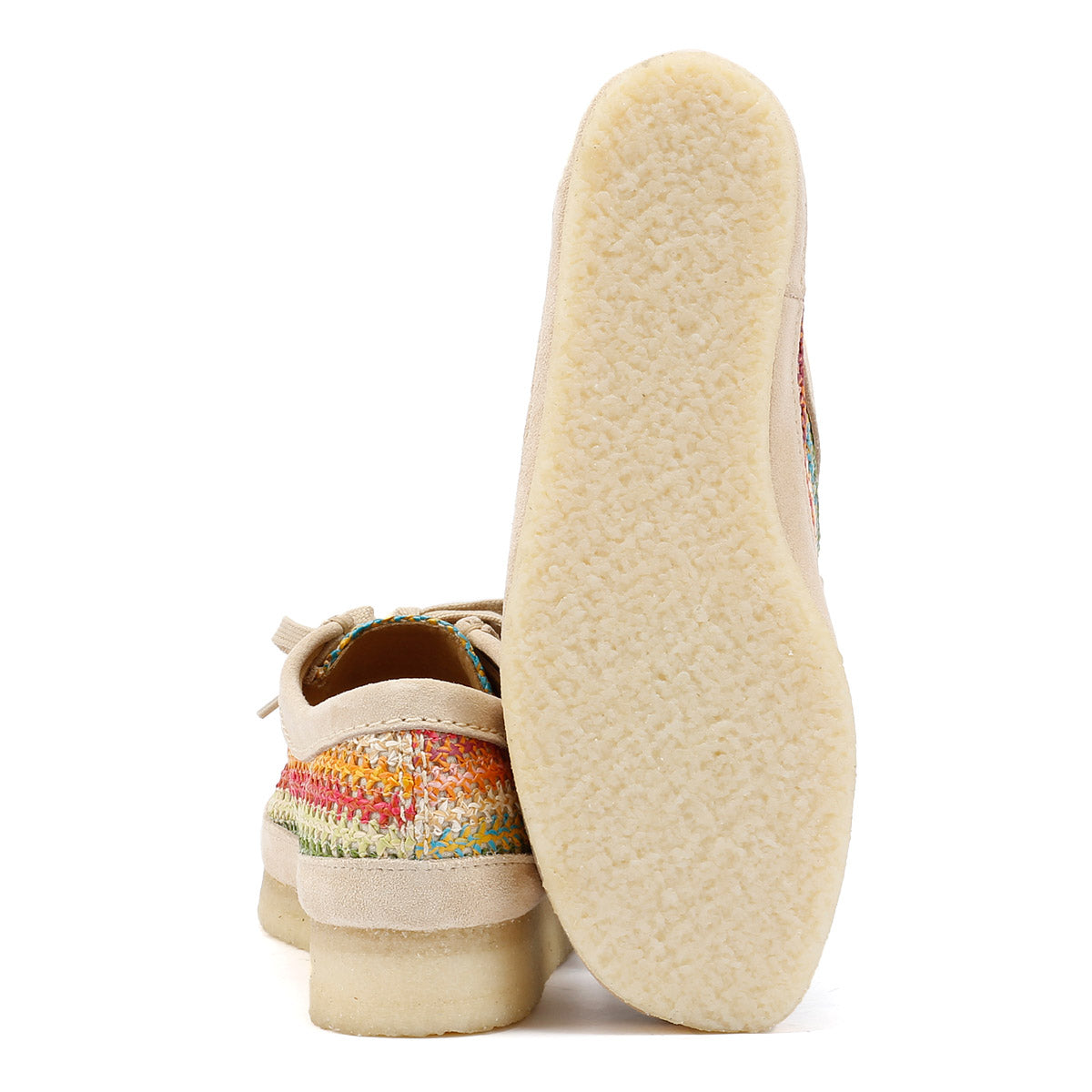 Clarks Originals Wallabee Raffia Women's Multicolour Shoes