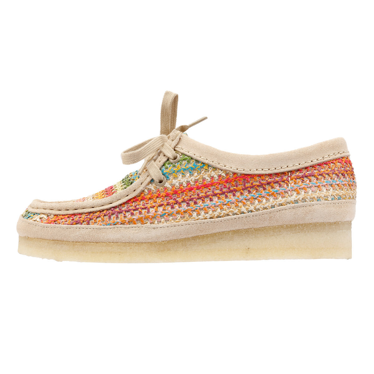 Clarks Originals Wallabee Raffia Women's Multicolour Shoes
