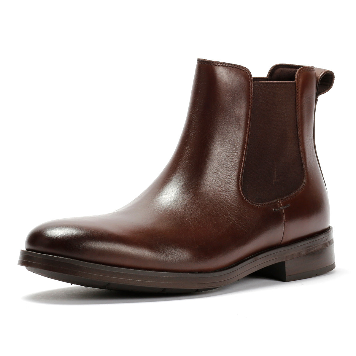 Cole Haan Newmark Grand Leather Men's Chestnut Chelsea Boots