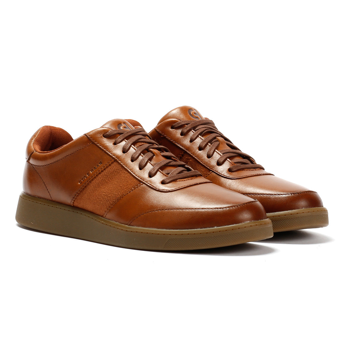 Cole Haan Grand Crosscourt Gates Leather Men's Tan Sneakers