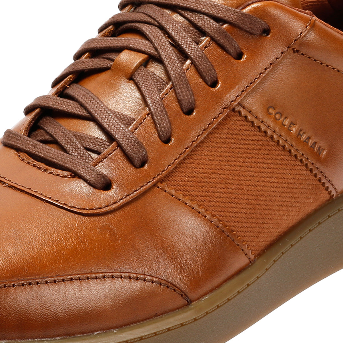 Cole Haan Grand Crosscourt Gates Leather Men's Tan Sneakers