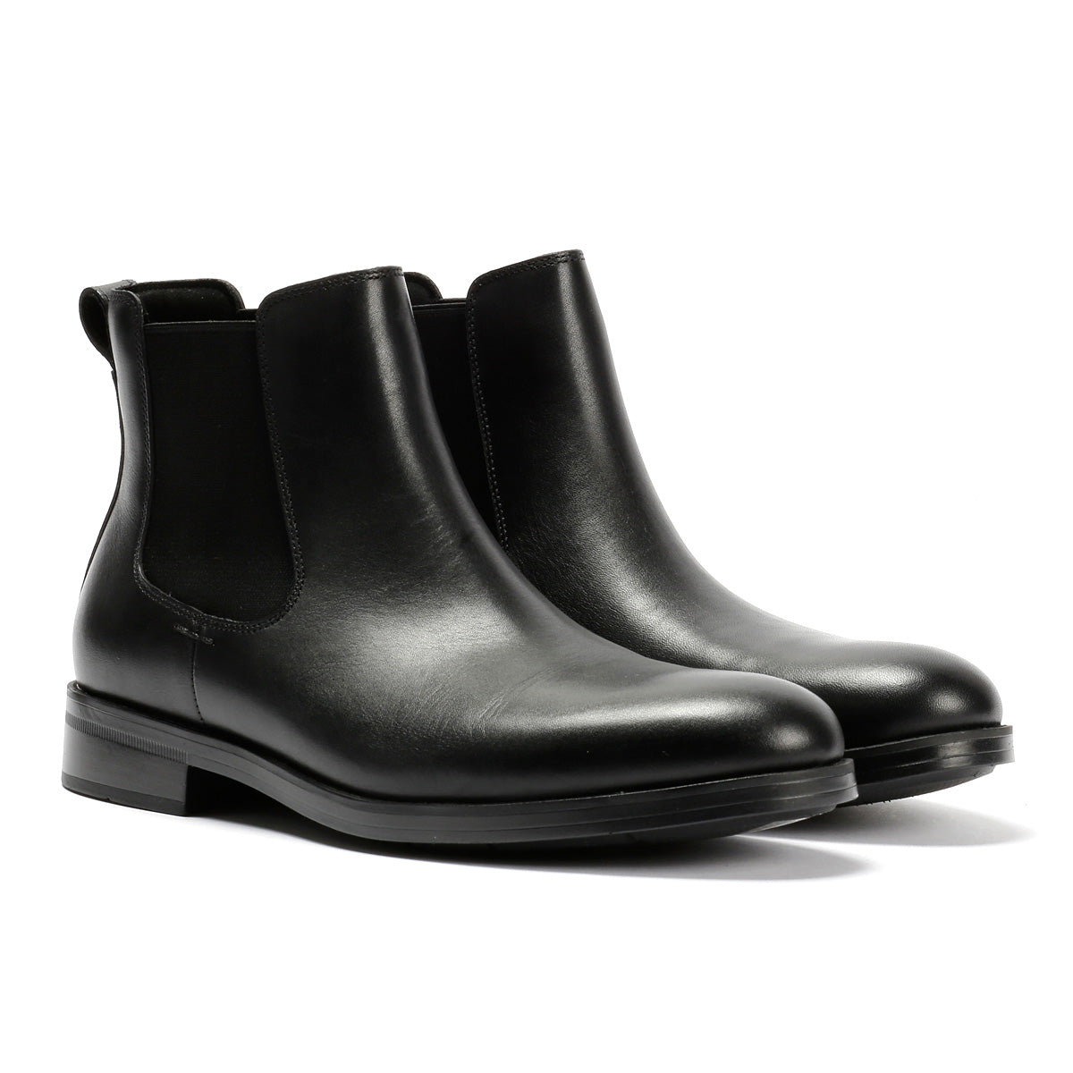 Cole Haan Newmark Grand Leather Men's Black Chelsea Boots