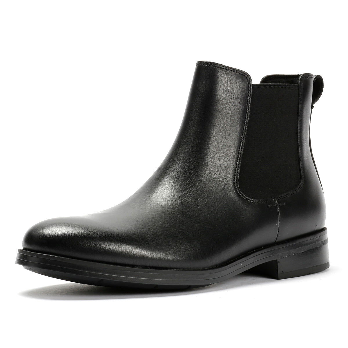 Cole Haan Newmark Grand Leather Men's Black Chelsea Boots