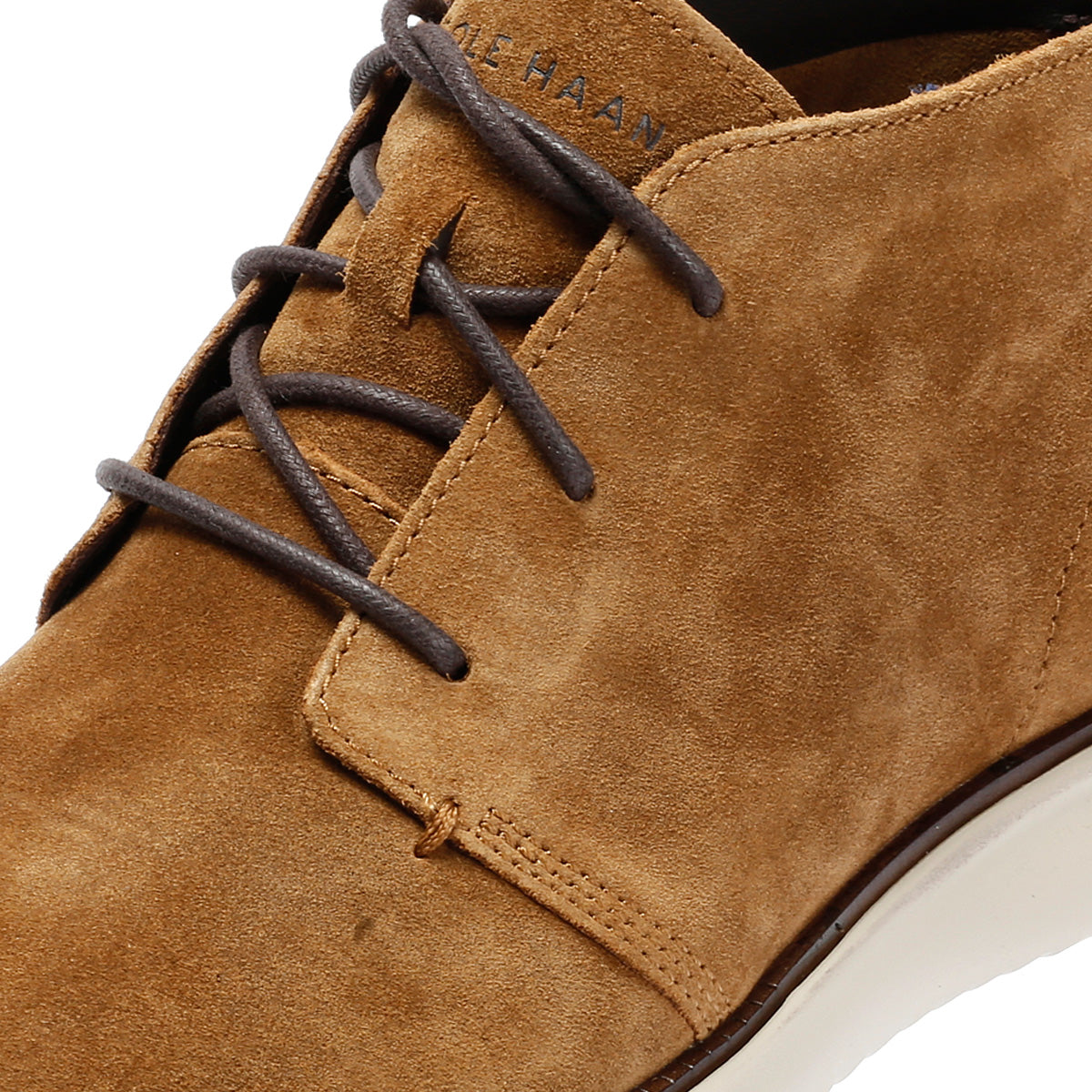 Cole Haan 2.Zerogrand Suede Men's Spiced Brown Chukka Boots