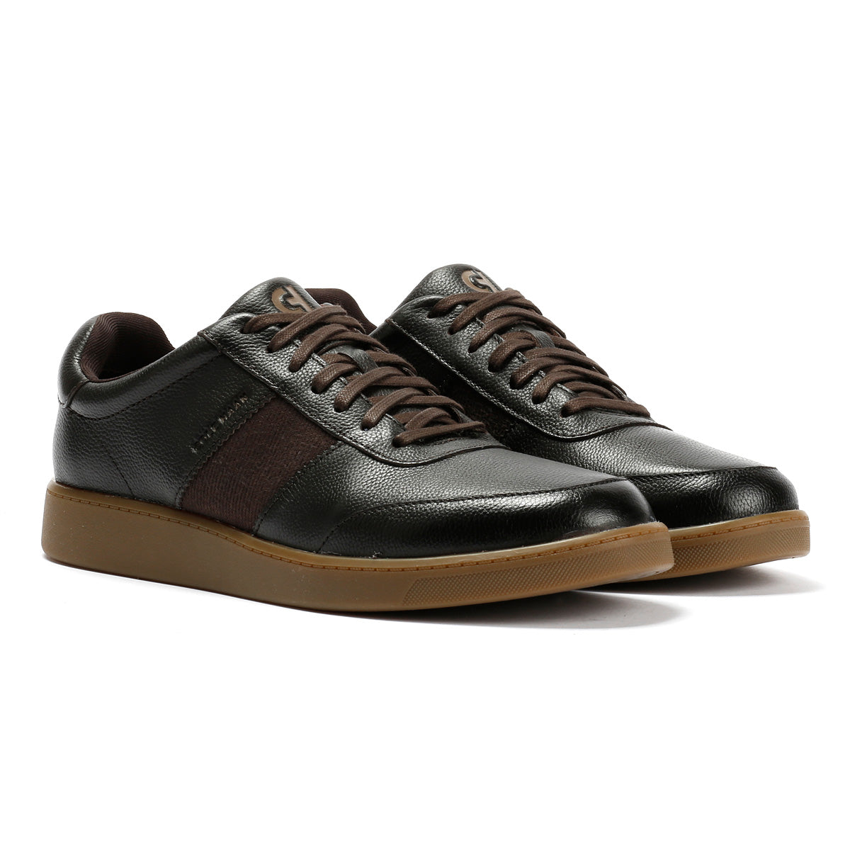 Cole Haan Grand Crosscourt Gates Leather Men's Dark Chocolate Sneakers