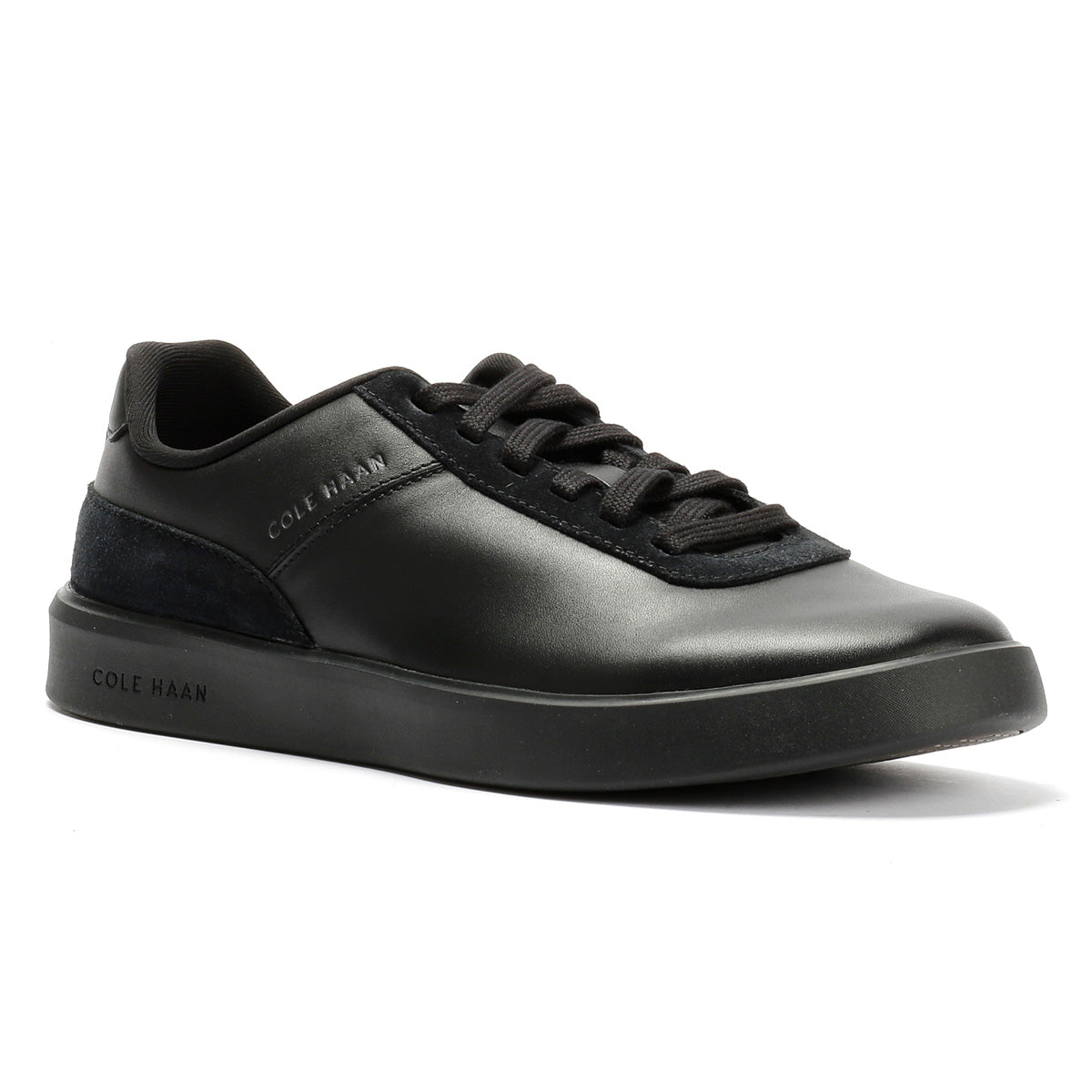 Cole Haan Grand Crosscourt Packaway Leather Men's Black Sneakers