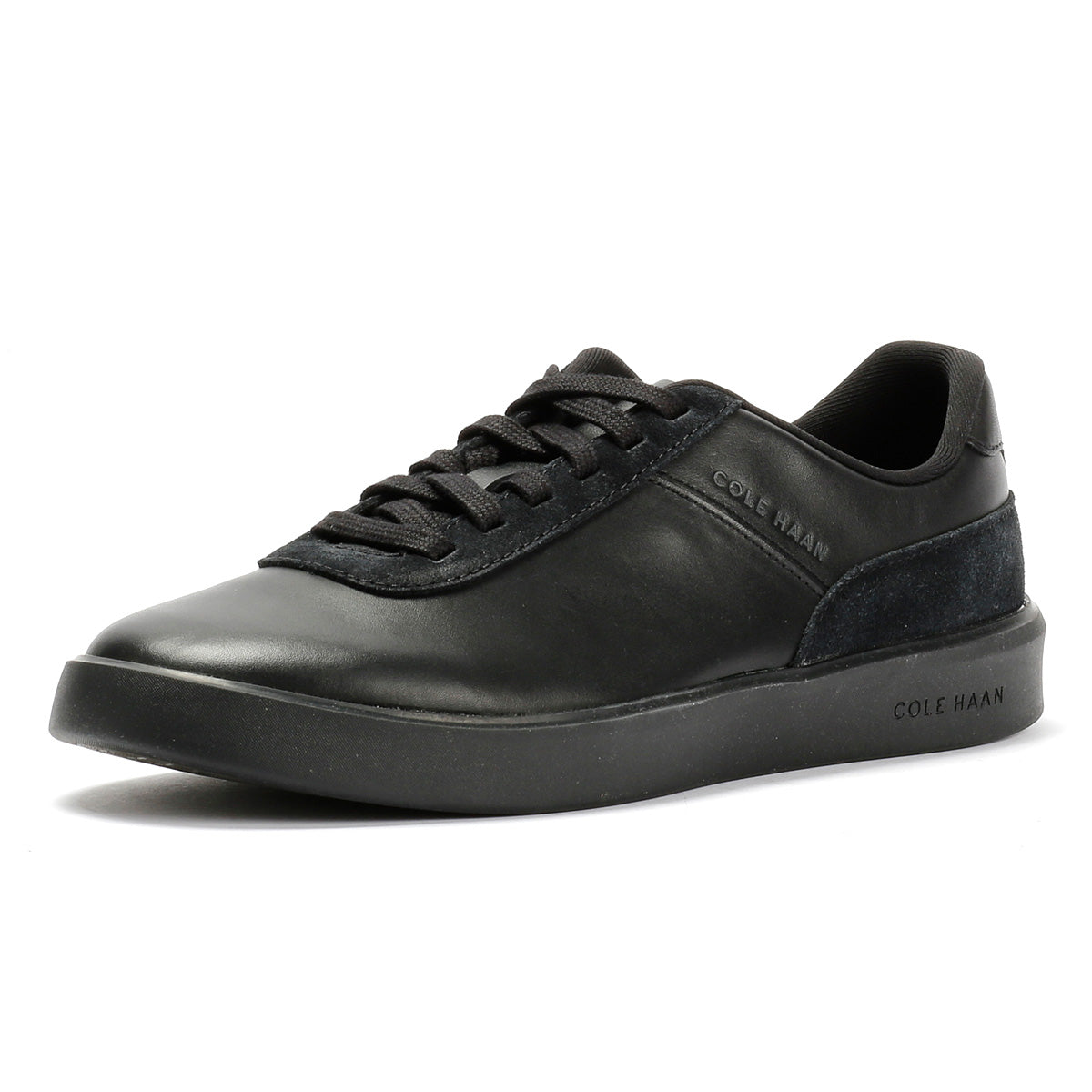 Cole Haan Grand Crosscourt Packaway Leather Men's Black Sneakers