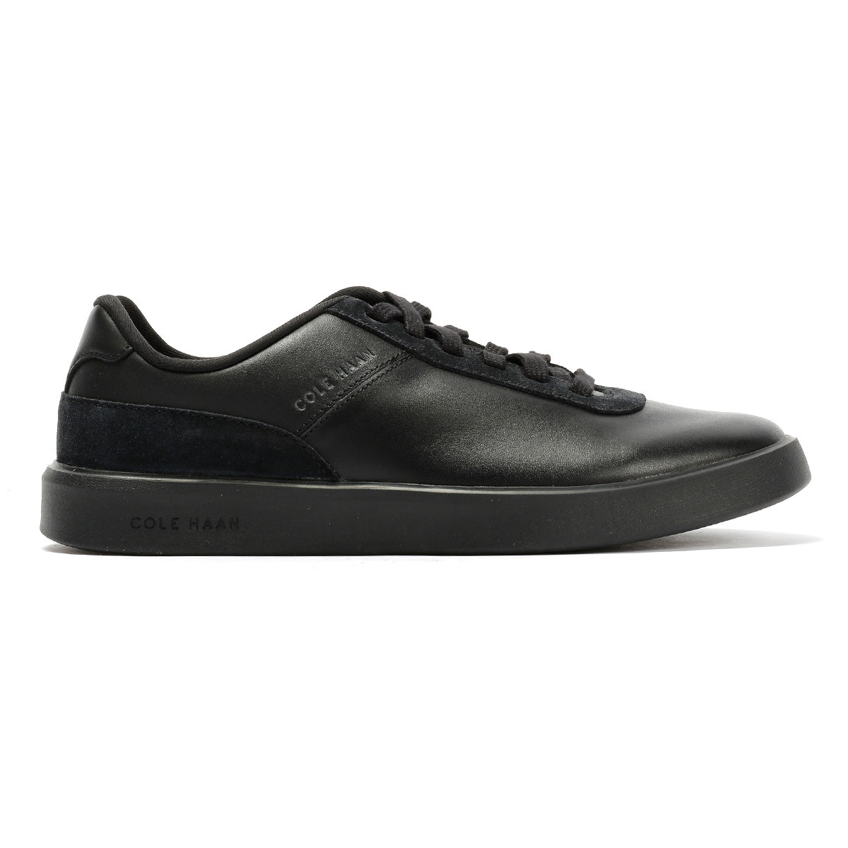Cole Haan Grand Crosscourt Packaway Leather Men's Black Sneakers