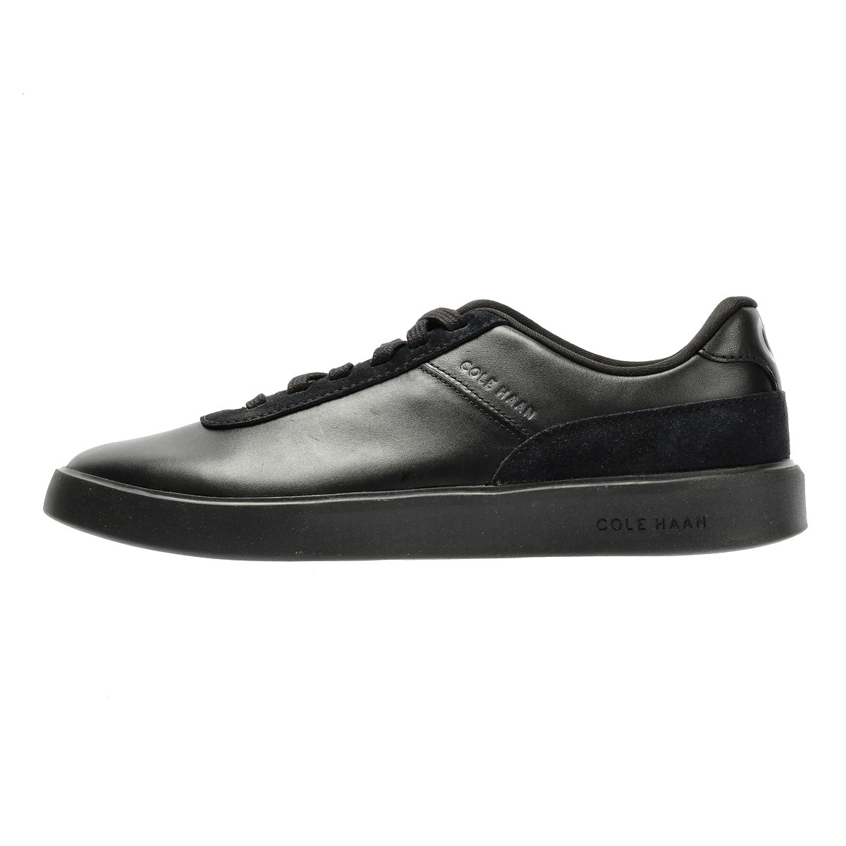 Cole Haan Grand Crosscourt Packaway Leather Men's Black Sneakers