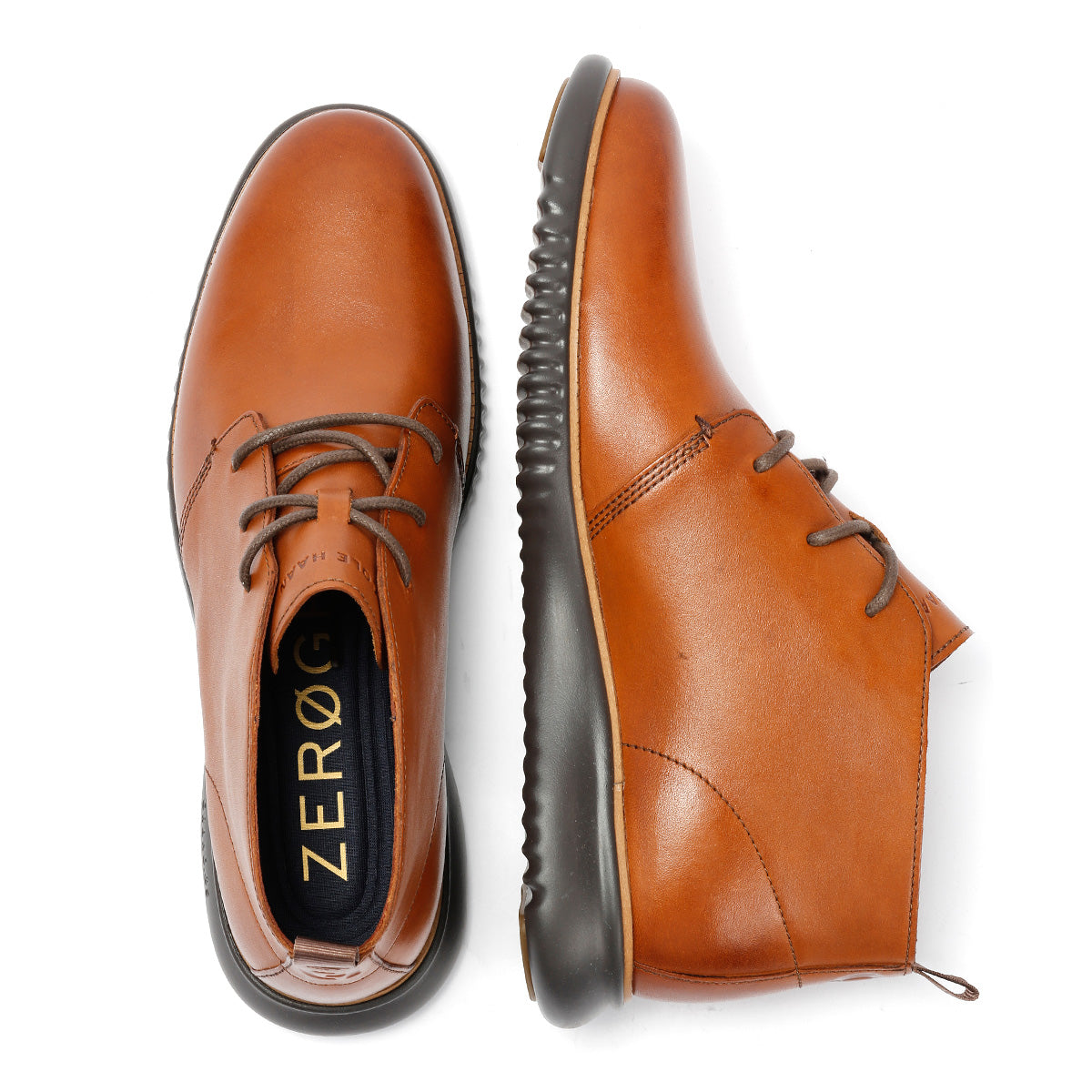 Cole Haan 2.Zerogrand British Tan Leather Men's Chukka Boots