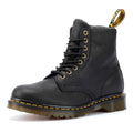 Dr. Martens 1460 WL Grizzly Leather Black Boots