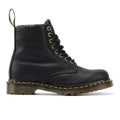 Dr. Martens 1460 WL Grizzly Leather Black Boots