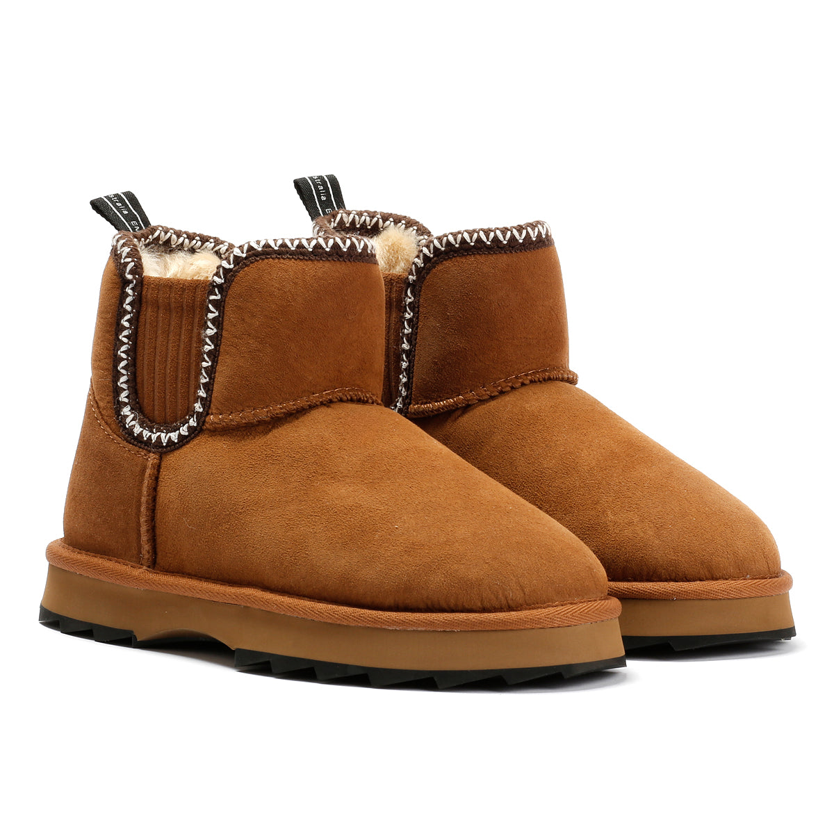 Emu Australia Higgie Suede Women's Chestnut Boots
