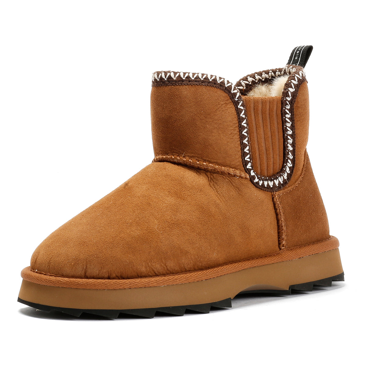 Emu Australia Higgie Suede Women's Chestnut Boots