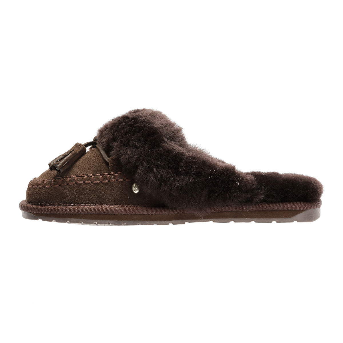 Emu Australia Tahnee Suede Women's Chocolate Slippers
