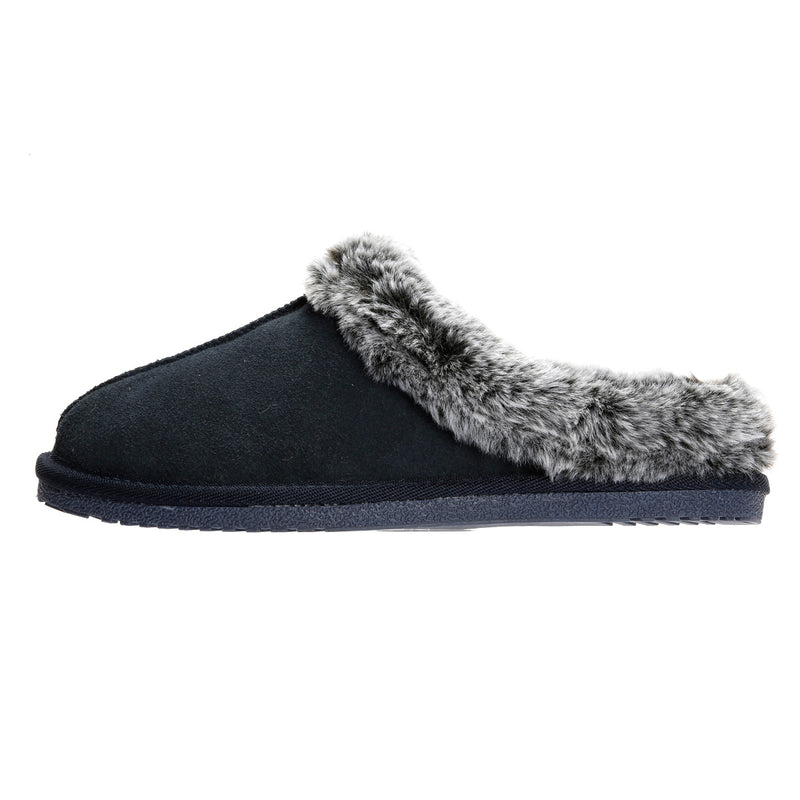 Hush Puppies Amara Suede Women's Navy Slippers
