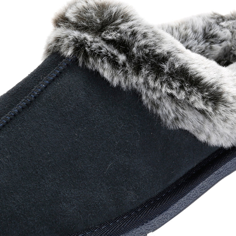 Hush Puppies Amara Suede Women's Navy Slippers