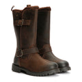 Hush Puppies Winnie Leather Women's Brown Boots