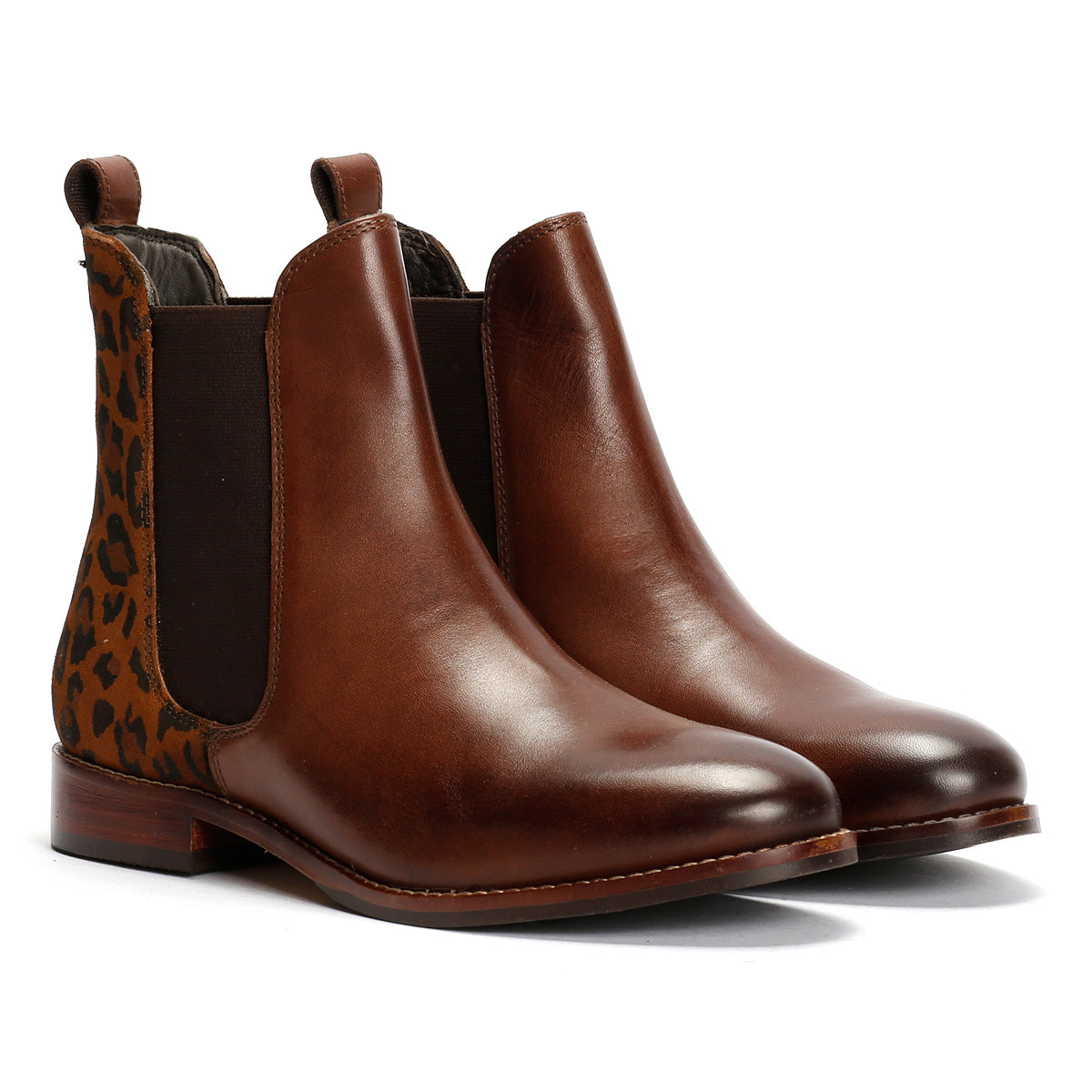 Hush Puppies Colette Suede Women's Leopard Boots