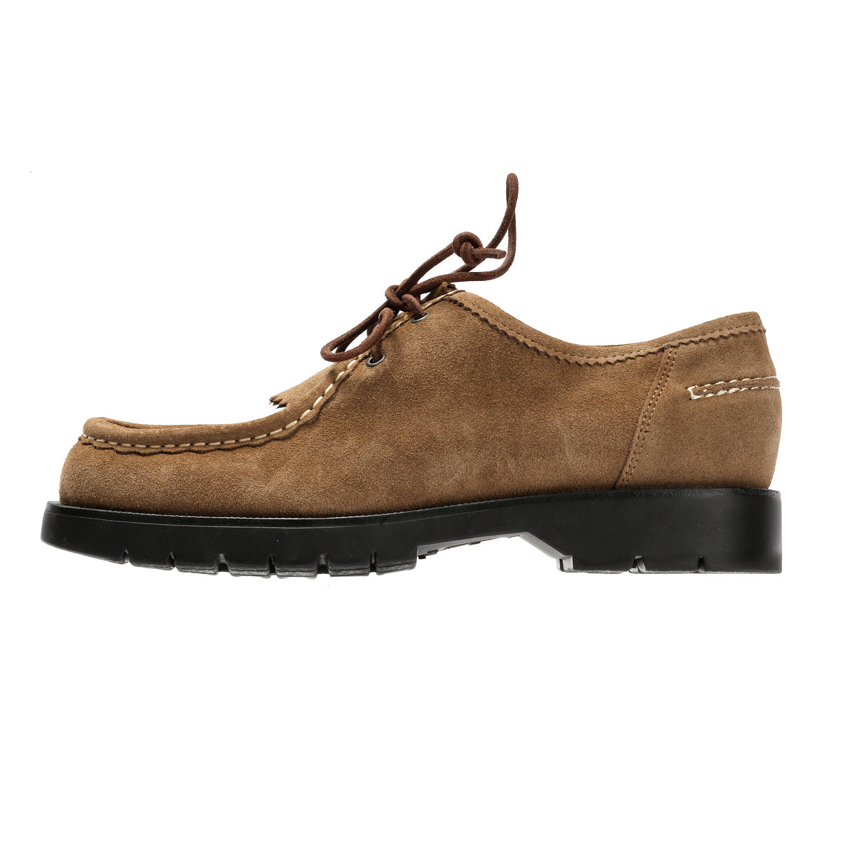 Kleman Padror MX V Suede Men's Taupe Lace-Up Shoes