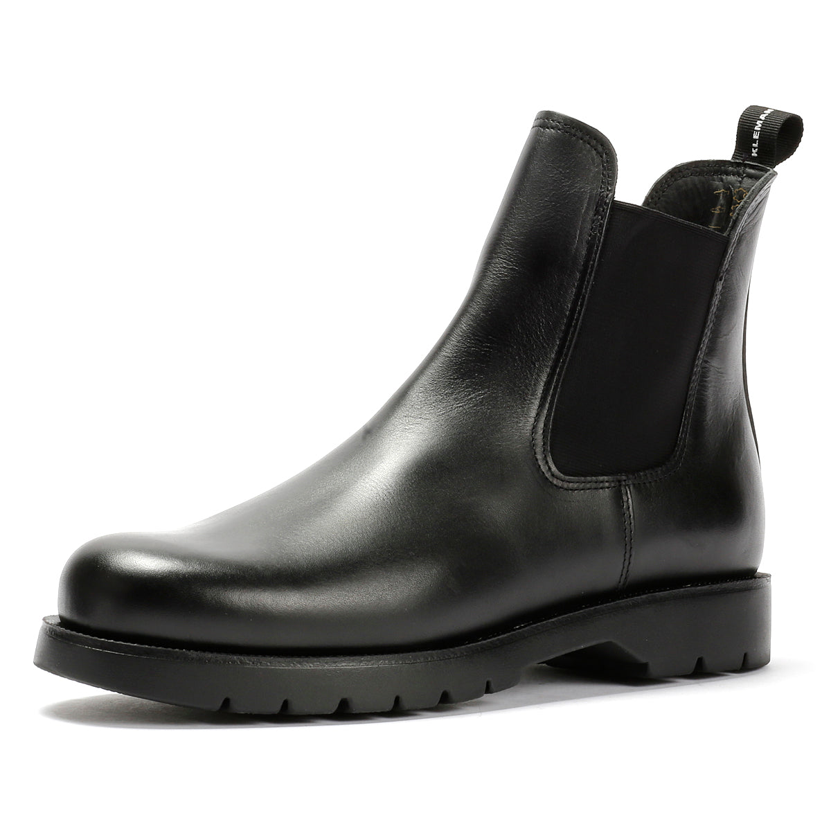 Kleman Tonnant Leather Men's Black Chelsea Boots