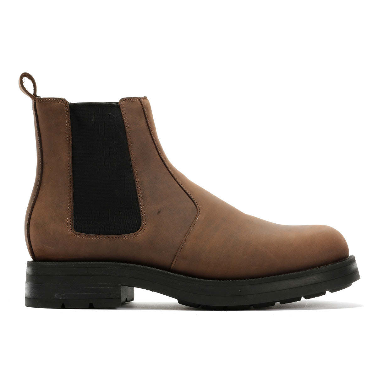 Kleman Escouade Nubuck Men's Coffee Chelsea Boots