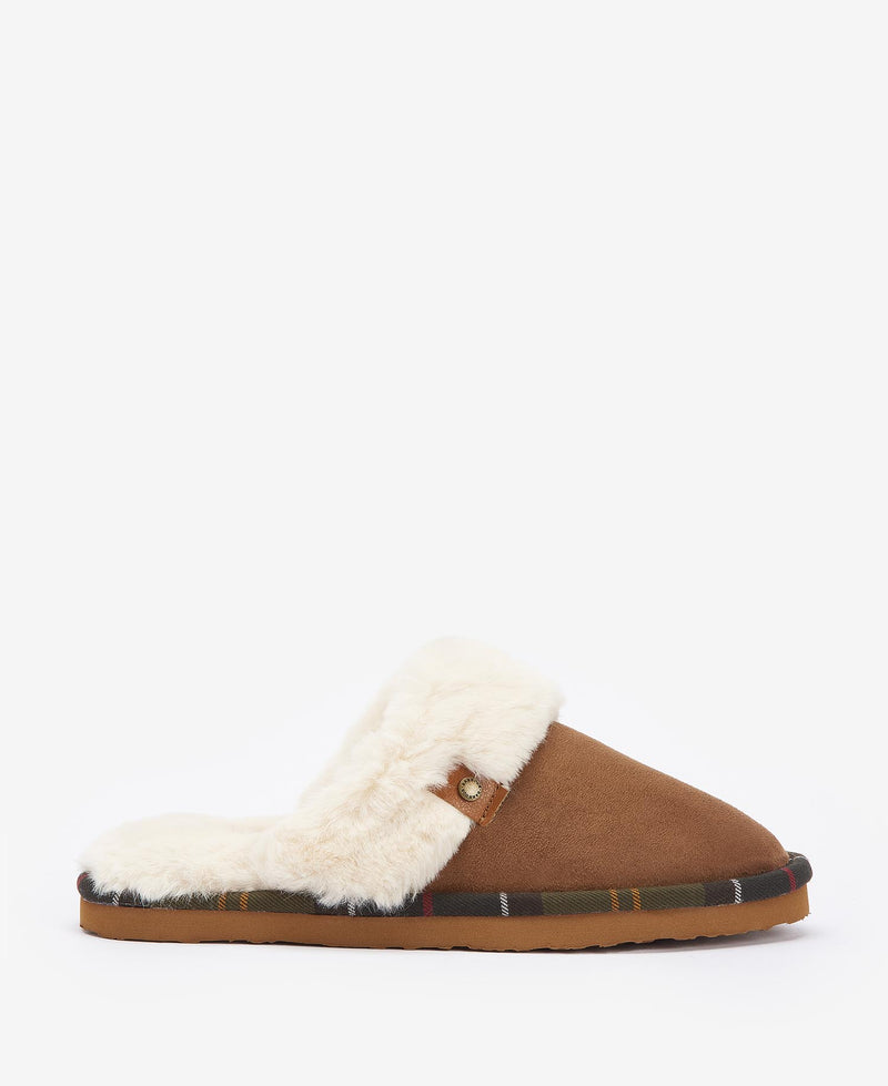 Barbour Claudia Women's Camel Slippers