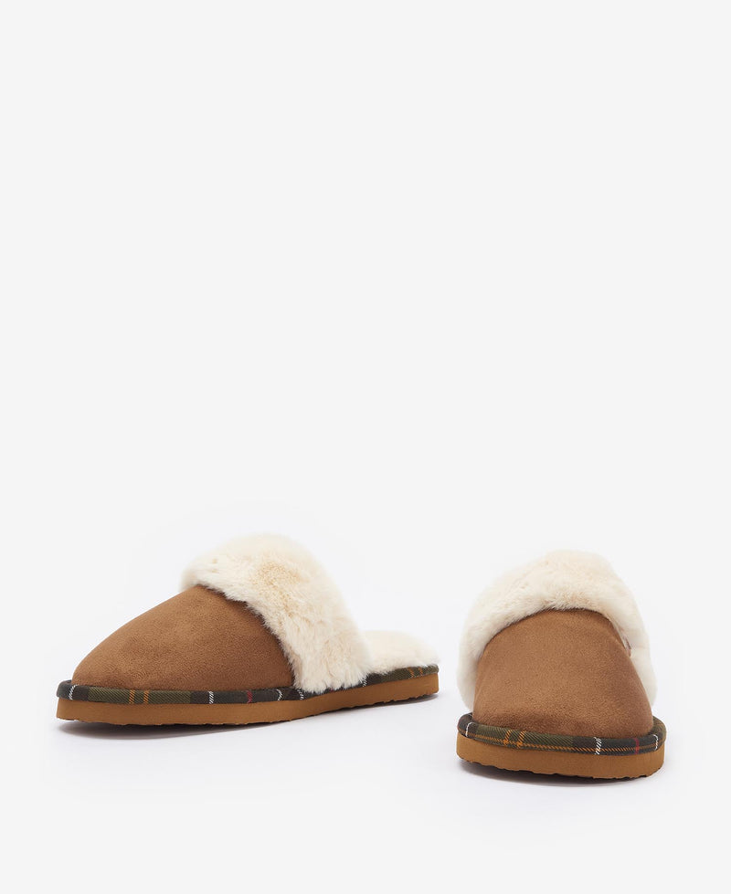 Barbour Claudia Women's Camel Slippers