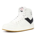 Pony City Wings Hi White/Black Sneakers