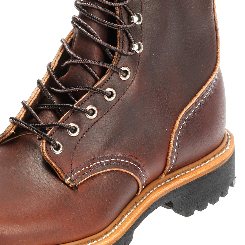 Red Wing 4585 8-Inch Logger Briar Oil Leather Men's Brown Boots