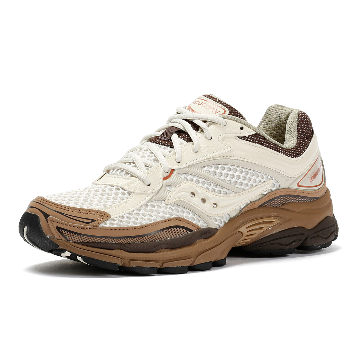 Saucony Progrid Omni 9 Men's Matte Almond/Coca Sneakers