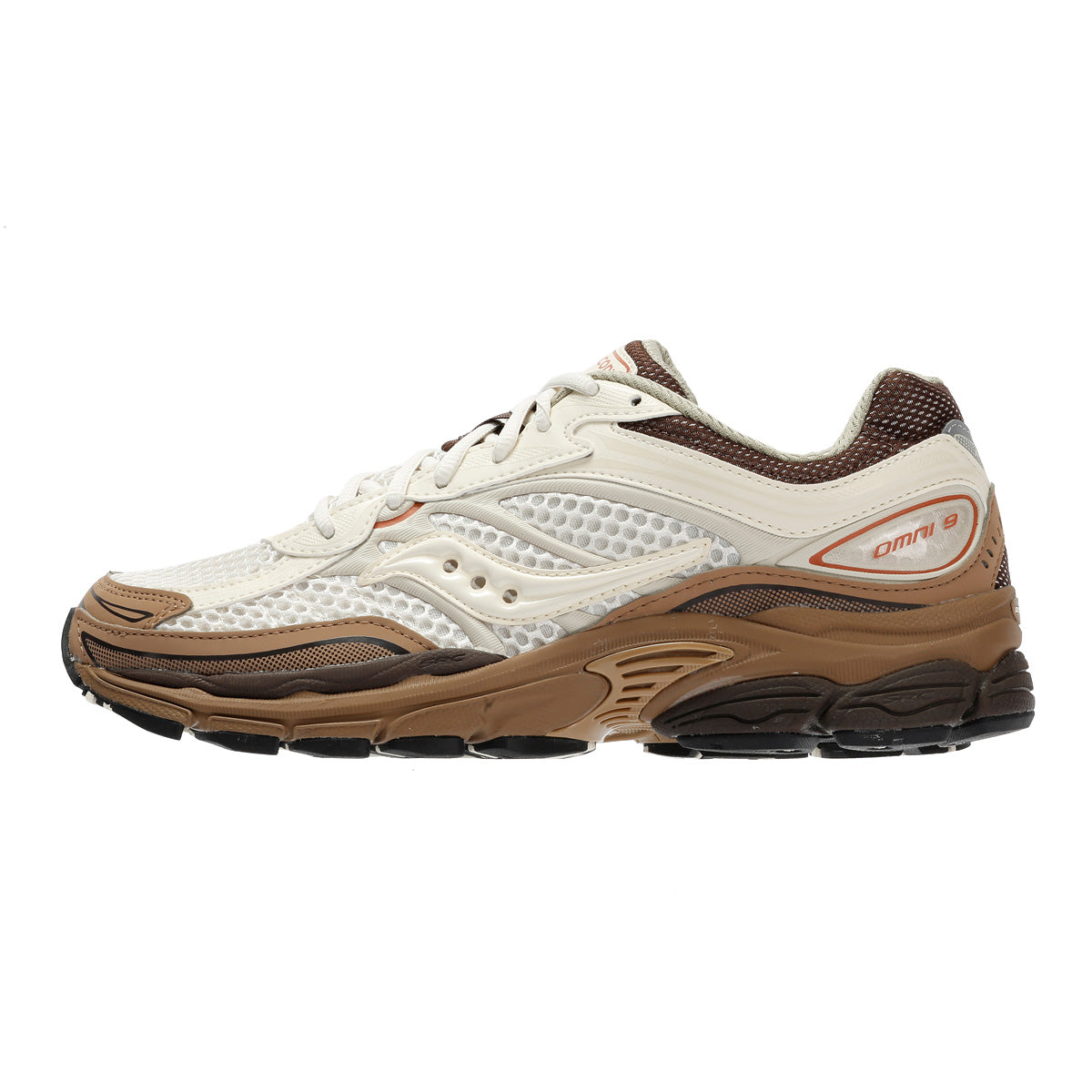 Saucony Progrid Omni 9 Men's Matte Almond/Coca Sneakers