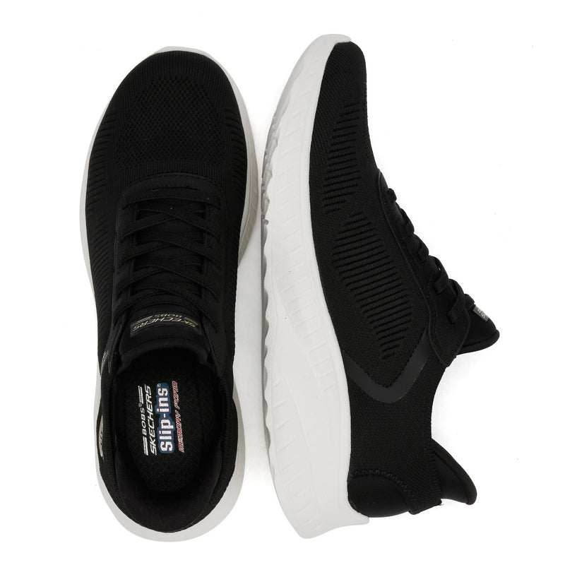 Skechers BOBS Squad Chaos Women's Black/White Sneakers