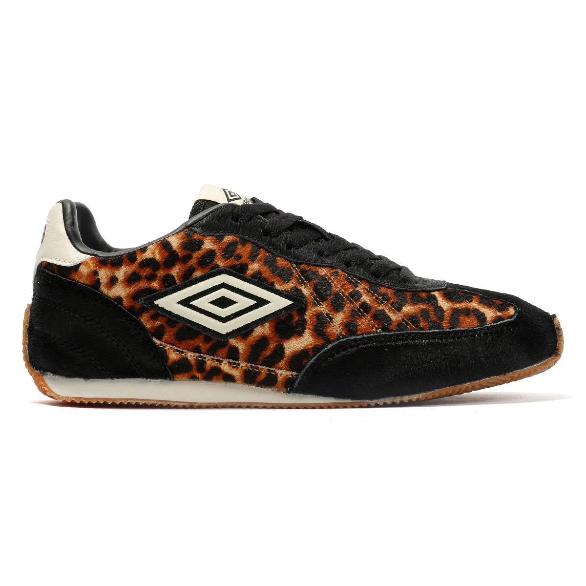 Umbro Clayton Women's Leopard Black Sneakers