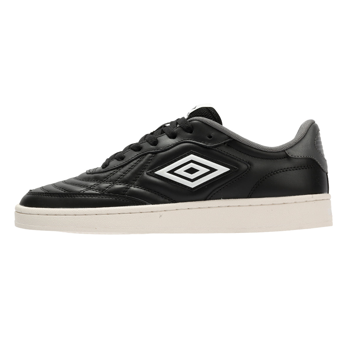 Umbro Clayton Leather Men's Black/Castlerock/White Sneakers